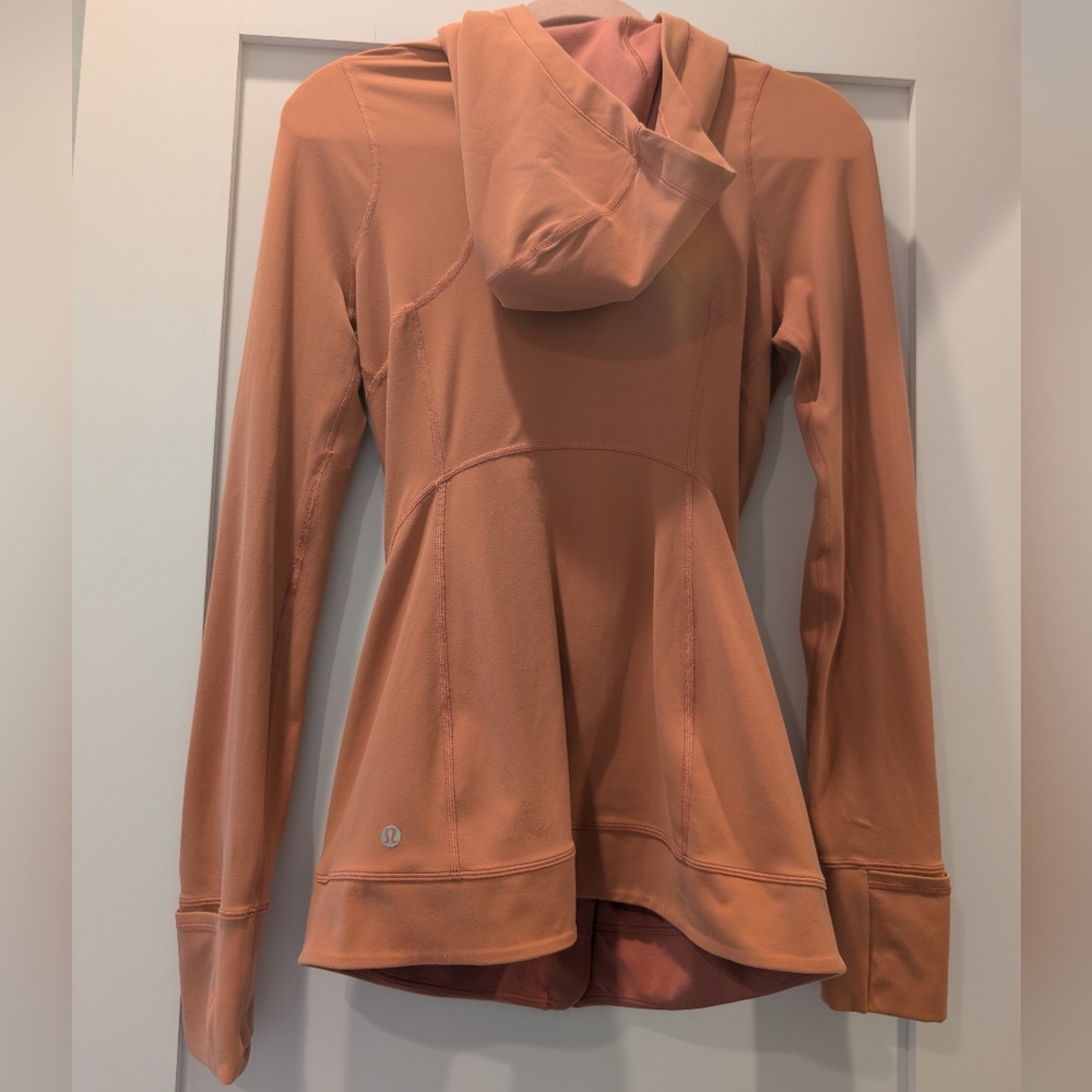 Lululemon Athletica Hooded Peach Jacket